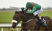 10 September 2017; Shamreen, with Pat Smullen up, on their way to winning the Moyglare &quot;Jewels&quot; Blandford Stakes during the Longines Irish Champions Weekend 2017 at The Curragh Racecourse in Co Kildare. Photo by Cody Glenn/Sportsfile