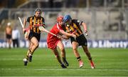 10 September 2017; Michelle Quilty of Kilkenny in action against Laura Treacy of Cork during the Liberty Insurance All-Ireland Senior Camogie Final match between Cork and Kilkenny at Croke Park in Dublin. Photo by Matt Browne/Sportsfile