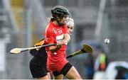 10 September 2017; Julia White of Cork scores the winning point in injury time during the Liberty Insurance All-Ireland Senior Camogie Final match between Cork and Kilkenny at Croke Park in Dublin. Photo by Matt Browne/Sportsfile