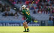 10 September 2017; Jane Dolan of Meath takes a free during the Liberty Insurance All-Ireland Intermediate Camogie Championship Final match between Cork and Meath at Croke Park in Dublin. Photo by Piaras Ó Mídheach/Sportsfile