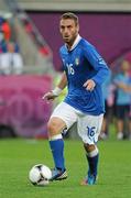 18 June 2012; Daniele De Rossi, Republic of Ireland. EURO2012, Group C, Republic of Ireland v Italy, Municipal Stadium Poznan, Poznan, Poland. Picture credit: Brendan Moran / SPORTSFILE