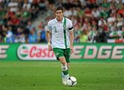 18 June 2012; Stephen Ward, Republic of Ireland. EURO2012, Group C, Republic of Ireland v Italy, Municipal Stadium Poznan, Poznan, Poland. Picture credit: Brendan Moran / SPORTSFILE