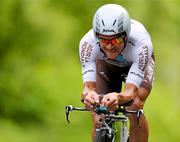 21 June 2012; Nicolas Roche, Ag2r-La Mondiale, in action during the Elite Men's National Time-Trial Championships. Cahir, Co. Tipperary. Picture credit: Stephen McMahon / SPORTSFILE