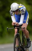 21 June 2012; Ian Richardson, UCD, in action during the Men's National Time-Trial Championships. Cahir, Co. Tipperary. Picture credit: Stephen McCarthy / SPORTSFILE