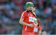 10 September 2017; Hannah Looney of Cork during the Liberty Insurance All-Ireland Senior Camogie Final match between Cork and Kilkenny at Croke Park in Dublin. Photo by Piaras Ó Mídheach/Sportsfile