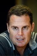 11 September 2017; Munster director of rugby Rassie Erasmus during a Munster Rugby press conference at the University of Limerick in Limerick. Photo by Diarmuid Greene/Sportsfile