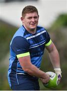 11 September 2017; Leinster's Tadhg Furlong during squad training at UCD in Dublin. Photo by Ramsey Cardy/Sportsfile