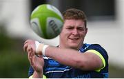 11 September 2017; Leinster's Tadhg Furlong during squad training at UCD in Dublin. Photo by Ramsey Cardy/Sportsfile