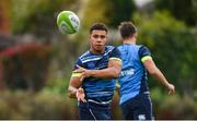 11 September 2017; Leinster's Adam Byrne during squad training at UCD in Dublin. Photo by Ramsey Cardy/Sportsfile