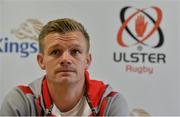 12 September 2017; Ulster assistant coach Dwayne Peel during a press conference at Kingspan Stadium in Belfast. Photo by Oliver McVeigh/Sportsfile