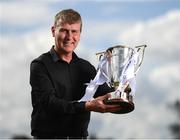 13 September 2017; Dundalk manager Stephen Kenny in attendance at a media conference in advance of the EA SPORTS Cup Final at the FAI HQ in Abbotstown, Dublin. Photo by Stephen McCarthy/Sportsfile