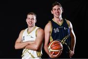 13 September 2017; Luke Eddy, left, and Matthew Bauer of Ulster University Elks, Belfast, pictured at the official launch of the Basketball Ireland season 2017/18 at the National Basketball Arena in Tallaght, Dublin, where the Hula Hoops National Cup draw also took place. Photo by Sam Barnes/Sportsfile