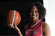 13 September 2017; Deja Bullock, NUIG Galway, pictured at the official launch of the Basketball Ireland season 2017/18 at the National Basketball Arena in Tallaght, Dublin, where the Hula Hoops National Cup draw also took place. Photo by Brendan Moran/Sportsfile