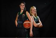 13 September 2017; Stephanie Poland and Stephanie Schmid of Portlaoise Panthers, Laois, pictured at the official launch of the Basketball Ireland season 2017/18 at the National Basketball Arena in Tallaght, Dublin, where the Hula Hoops National Cup draw also took place. Photo by Sam Barnes/Sportsfile