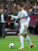 21 June 2012; Cristiano Ronaldo, Portugal. UEFA EURO 2012, Quarter-Final, Czech Republic v Portugal, National Stadium, Warsaw, Poland. Picture credit: Pat Murphy / SPORTSFILE