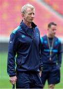 15 September 2017; Head Coach Leo Cullen in attendance during the Leinster Rugby Captain's Run and Press Conference at Nelson Mandela Bay Stadium in Port Elizabeth, South Africa. Photo by Richard Huggard/Sportsfile