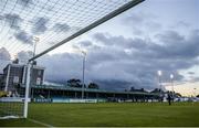 15 September 2017; A general view of the pitch ahead of the SSE Airtricity League Premier Division match between Bray Wanderers and Limerick FC at the Carlisle Grounds in Wicklow. Photo by David Fitzgerald/Sportsfile
