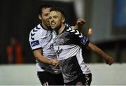 15 September 2017; Keith Ward of Bohemians celebrates after scoring his side's second goal of the game during the SSE Airtricity League Premier Division match between Drogheda United and Bohemians at United Park in Drogheda, Co. Louth. Photo by Seb Daly/Sportsfile