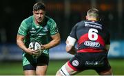 15 September 2017; Dave Heffernan of Connacht in action against Harrison Keddie of Dragons during the Guinness PRO14 Round 3 match between Dragons and Connacht at Rodney Parade in Newport, Wales. Photo by Gareth Everett/Sportsfile