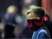 15 September 2017; A Bohemians supporter during the SSE Airtricity League Premier Division match between Drogheda United and Bohemians at United Park in Drogheda, Co. Louth. Photo by Seb Daly/Sportsfile