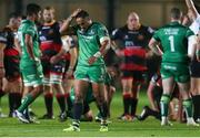 15 September 2017; A dejected Bundee Aki of Connacht after the Guinness PRO14 Round 3 match between Dragons and Connacht at Rodney Parade in Newport, Wales. Photo by Chris Fairweather/Sportsfile
