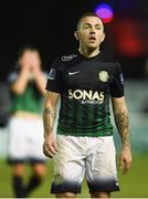 15 September 2017; Gary McCabe of Bray Wanderers following the SSE Airtricity League Premier Division match between Bray Wanderers and Limerick FC at the Carlisle Grounds in Wicklow. Photo by David Fitzgerald/Sportsfile