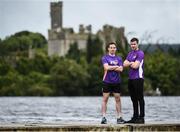 16 September 2017; Former Roscommon GAA footballer, Cathal Cregg and current Roscommon GAA footballer Niall Kilroy joined runners at the Lough Key parkrun where Vhi hosted a special event to celebrate their partnership with parkrun Ireland. Cathal Cregg and Niall Kilroy were on hand to lead the warm up for parkrun participants before completing the 5km course alongside newcomers and seasoned parkrunners alike. Vhi provided walkers, joggers, runners and volunteers at Lough Key parkrun with a variety of refreshments in the Vhi Relaxation Area at the finish line. A qualified physiotherapist was also available to guide participants through a post event stretching routine to ease those aching muscles. parkruns take place over a 5km course weekly, are free to enter and are open to all ages and abilities, providing a fun and safe environment to enjoy exercise. To register for a parkrun near you visit www.parkrun.ie. New registrants should select their chosen event as their home location. You will then receive a personal barcode which acts as your free entry to any parkrun event worldwide. Pictured are current Roscommon GAA footballer Niall Kilroy, left, and former Roscommon GAA footballer Cathal Cregg, at Lough Key, Co. Roscommon. Photo by Seb Daly/Sportsfile