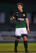 15 September 2017; John Sullivan of Bray Wanderers during the SSE Airtricity League Premier Division match between Bray Wanderers and Limerick FC at the Carlisle Grounds in Wicklow. Photo by David Fitzgerald/Sportsfile