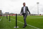 16 September 2017; Dundalk manager Stephen Kenny prior to the EA Sports Cup Final between Shamrock Rovers and Dundalk at Tallaght Stadium in Dublin. Photo by Stephen McCarthy/Sportsfile