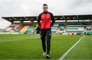 16 September 2017; Robbie Benson of Dundalk prior to the EA Sports Cup Final between Shamrock Rovers and Dundalk at Tallaght Stadium in Dublin. Photo by Stephen McCarthy/Sportsfile