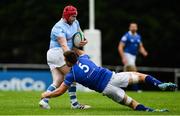 16 September 2017; Niall Horan of Garryowen is tackled by David O’Connor of St Mary’s College during the Ulster Bank League Division 1A match between St Mary's College and Garryowen at Templeville Road in Dublin. Photo by Sam Barnes/Sportsfile