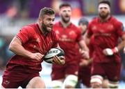 16 September 2017; Jaco Taute of Munster makes a break during the Guinness PRO14 Round 3 match between Ospreys and Munster at Liberty Stadium in Swansea. Photo by Ben Evans/Sportsfile