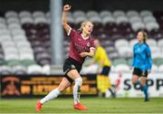 16 September 2017; Elle O'Flaherty of Galway WFC celebrates after scoring her side's first goal during the Continental Tyres Women's National League Shield Final match between Galway WFC and UCD Waves at Eamonn Deasy Park in Galway. Photo by Eóin Noonan/Sportsfile