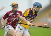 23 June 2012; Rory Jacob, Wexford, in action against Paul Fennell, Westmeath. GAA Hurling All-Ireland Senior Championship Preliminary Phase 1, Wexford v Westmeath, Wexford Park, Wexford. Picture credit: Matt Browne / SPORTSFILE