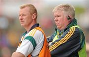 24 June 2012; Leitrim joint managers George Dugdale, left, and Barney Breen. Connacht GAA Football Senior Championship Semi-Final, Mayo v Leitrim, McHale Park, Castlebar, Co. Mayo. Photo by Sportsfile