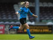 16 September 2017; Kerri Letmon of UCD Waves celebrates after scoring her side's second goal during the Continental Tyres Women's National League Shield Final match between Galway WFC and UCD Waves at Eamonn Deasy Park in Galway. Photo by Eóin Noonan/Sportsfile