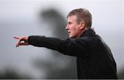 16 September 2017; Dundalk manager Stephen Kenny during the EA Sports Cup Final between Shamrock Rovers and Dundalk at Tallaght Stadium in Dublin. Photo by Stephen McCarthy/Sportsfile