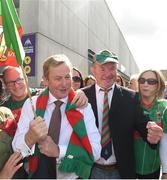 17 September 2017; Former Taoiseach Enda Kenny TD with supporters ahead of the GAA Football All-Ireland Senior Championship Final match between Dublin and Mayo at Croke Park in Dublin. Photo by Daire Brennan/Sportsfile