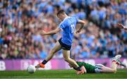17 September 2017; Con O'Callaghan of Dublin scores his side's first goal in the second minute during the GAA Football All-Ireland Senior Championship Final match between Dublin and Mayo at Croke Park in Dublin. Photo by Stephen McCarthy/Sportsfile
