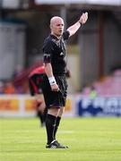 29 June 2012; Referee Rob Rogers during the game. Airtricity League Premier Division, Bohemians v Shamrock Rovers, Dalymount Park, Dublin. Picture credit: David Maher / SPORTSFILE