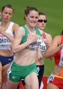 30 June 2012; Ireland's Ciara Mageean in action during her heat of the Women's 1500m where she finished 12th in a time 4:19.23sec. European Athletics Championship, Day 4, Olympic Stadium, Helsinki, Finland. Picture credit: Brendan Moran / SPORTSFILE