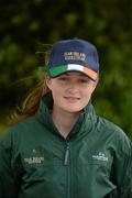 29 June 2012; Claudia O'Donoghue, Irish Pony Eventing Team, during the final training day for the Irish Pony Show Jumping and Eventing Teams prior to travelling to the European Championships. Barnstown Equestrian Centre, Gorey, Co. Wexford. Picture credit: Stephen McCarthy / SPORTSFILE