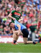 17 September 2017; Colm Boyle of Mayo and Con O'Callaghan of Dublin tussle off the ball during the GAA Football All-Ireland Senior Championship Final match between Dublin and Mayo at Croke Park in Dublin. Photo by Stephen McCarthy/Sportsfile