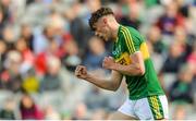 17 September 2017; David Clifford of Kerry celebrates scoring his side's sixth goal during the Electric Ireland GAA Football All-Ireland Minor Championship Final match between Kerry and Derry at Croke Park in Dublin. Photo by Piaras Ó Mídheach/Sportsfile