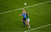 17 September 2017; Eoghan O'Gara of Dublin in action against Brendan Harrison of Mayo during the GAA Football All-Ireland Senior Championship Final match between Dublin and Mayo at Croke Park in Dublin. Photo by Daire Brennan/Sportsfile