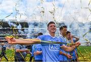 17 September 2017; Dublin's Paul Flynn celebrates following the GAA Football All-Ireland Senior Championship Final match between Dublin and Mayo at Croke Park in Dublin. Photo by Ramsey Cardy/Sportsfile
