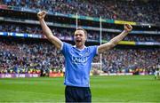 17 September 2017; Dean Rock of Dublin celebrates at the final whistle of the GAA Football All-Ireland Senior Championship Final match between Dublin and Mayo at Croke Park in Dublin. Photo by Ramsey Cardy/Sportsfile