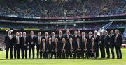 17 September 2017; The Donegal 1992 team who were honoured during the GAA Football All-Ireland Senior Championship Final match between Dublin and Mayo at Croke Park in Dublin. Photo by Seb Daly/Sportsfile