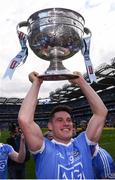 17 September 2017; Diarmuid Connolly of Dublin celebrates with the Sam Maguire Cup following the GAA Football All-Ireland Senior Championship Final match between Dublin and Mayo at Croke Park in Dublin. Photo by Stephen McCarthy/Sportsfile