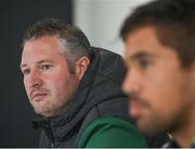19 September 2017; Connacht forwards coach Jimmy Duffy during a press conference at the Sportsground in Galway.  Photo by Seb Daly/Sportsfile